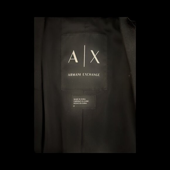 Armani Exchange Black Blazer - Picture 2 of 4